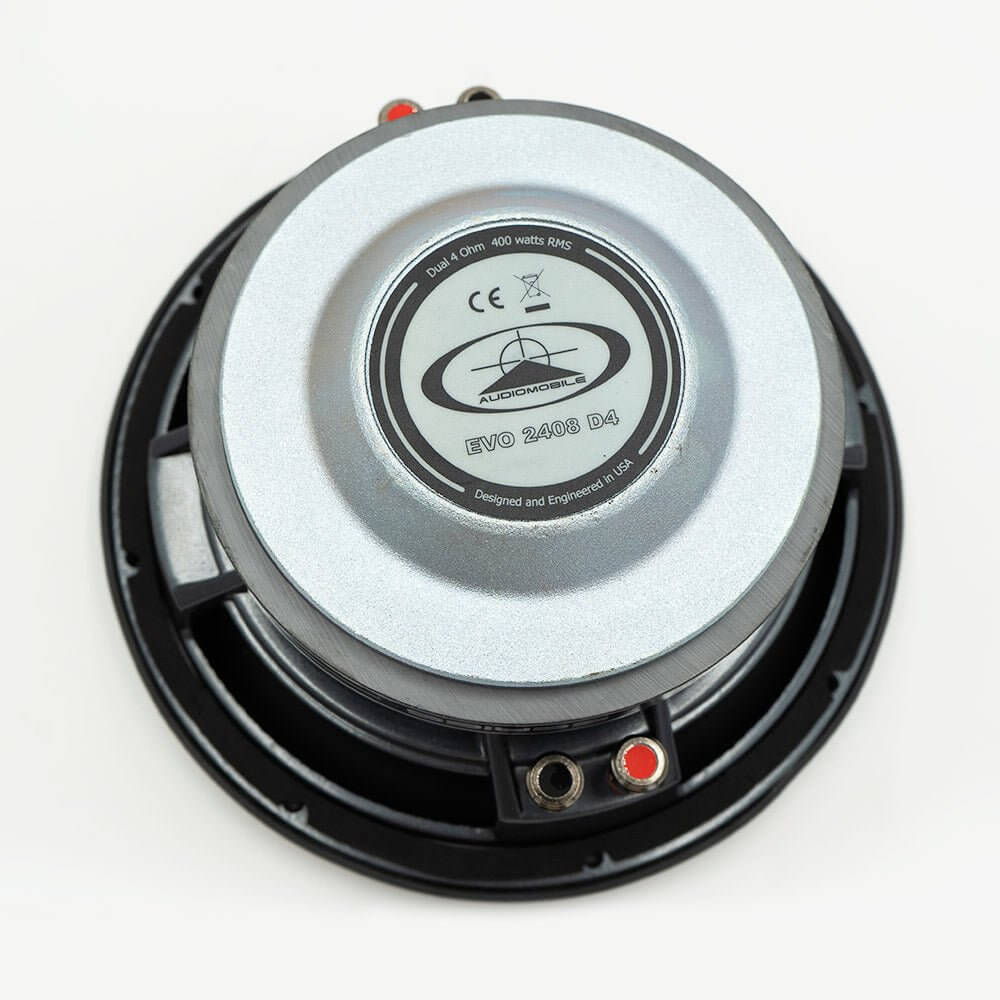 Audiomobile Subwoofer Dual 4 Ohm Audiomobile EVO 2408 8" Subwoofer