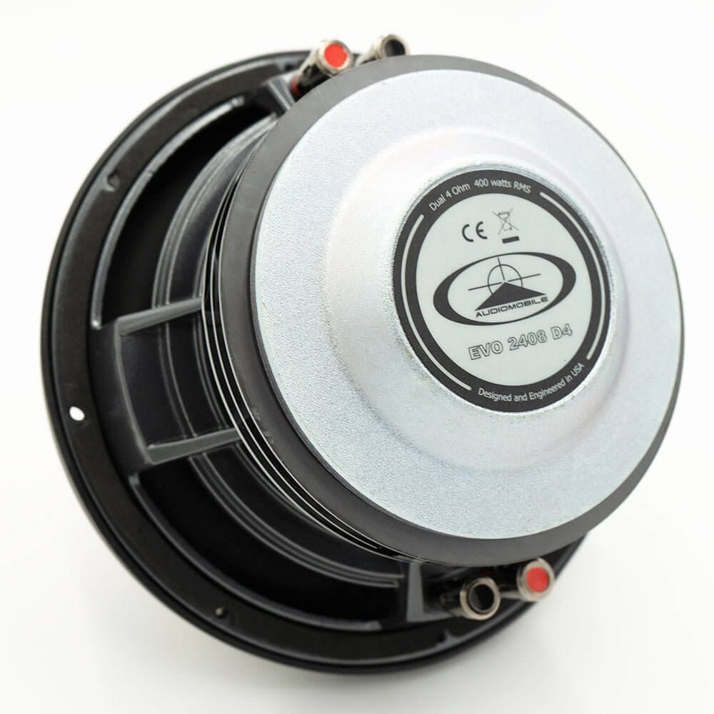 Audiomobile Subwoofer Dual 4 Ohm Audiomobile EVO 2408 8" Subwoofer