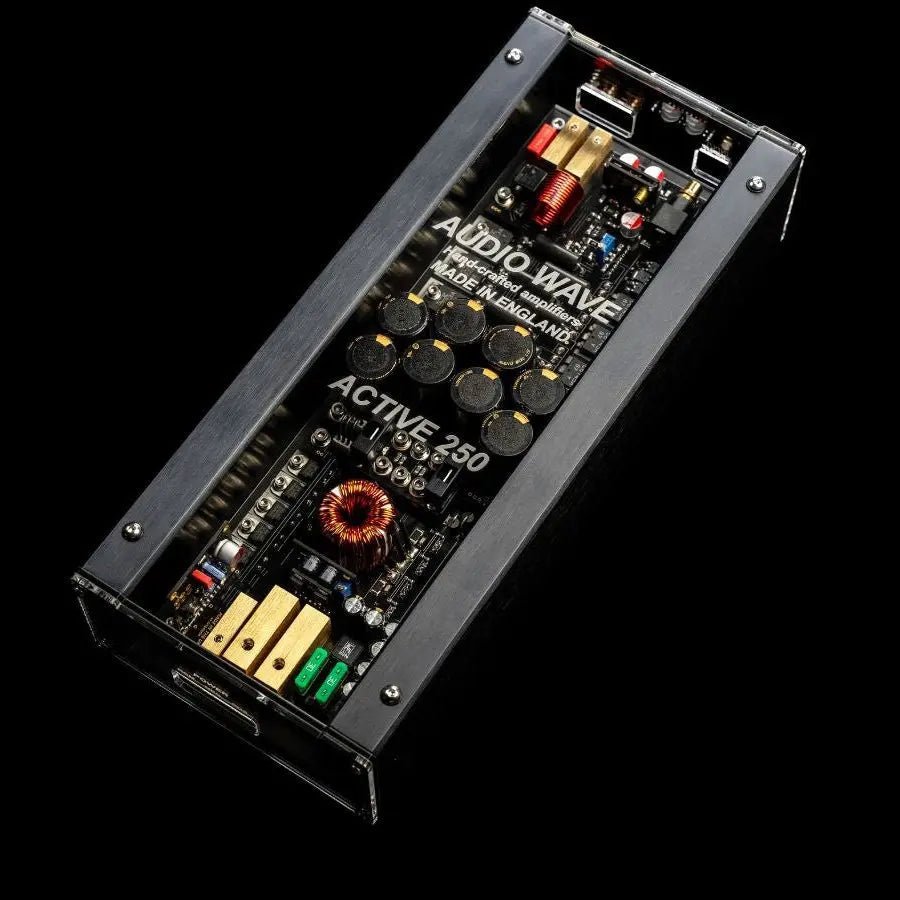 Audiowave Active 250 Full - Range Monoblock Amplifier - Audiowave Amplifier for car audio systems