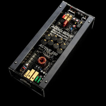Audiowave Active 250 Full - Range Monoblock Amplifier - Audiowave Amplifier for car audio systems