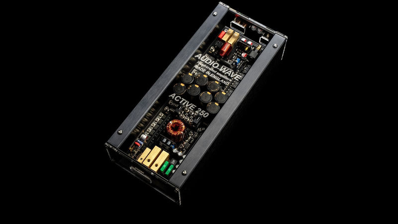 Audiowave Active 250 Full - Range Monoblock Amplifier - Audiowave Amplifier for car audio systems