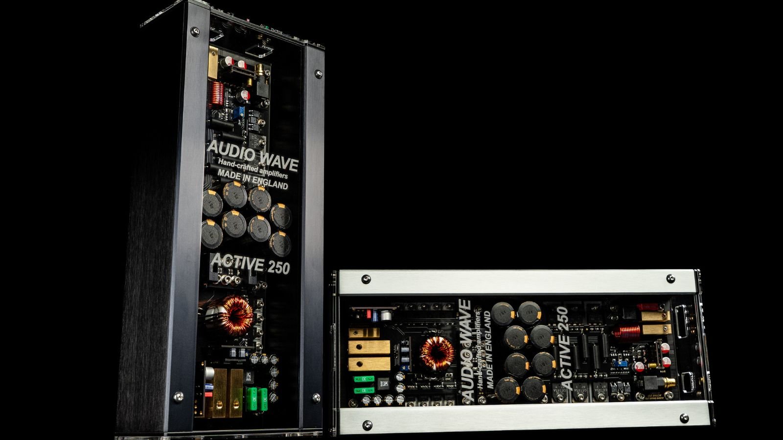 Audiowave Active 250 Full - Range Monoblock Amplifier - Audiowave Amplifier for car audio systems