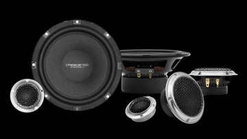 Crescendo REVOLUTION 3S3 3 way speaker system - Crescendo Component Set for car audio systems