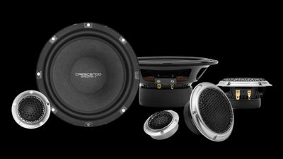 Crescendo REVOLUTION 3S3 3 way speaker system - Crescendo Component Set for car audio systems