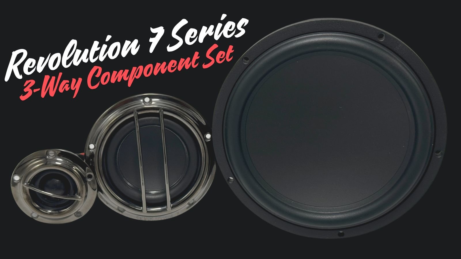 Crescendo REVOLUTION 7S3 3 way speaker system