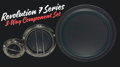 Crescendo REVOLUTION 7S3 3 way speaker system