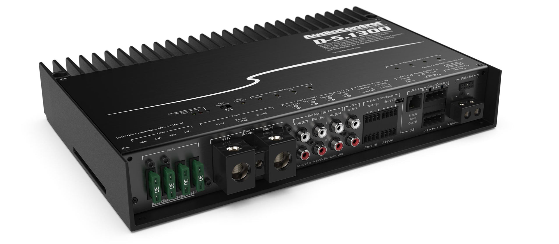 High-Power, 5-Channel Amplification