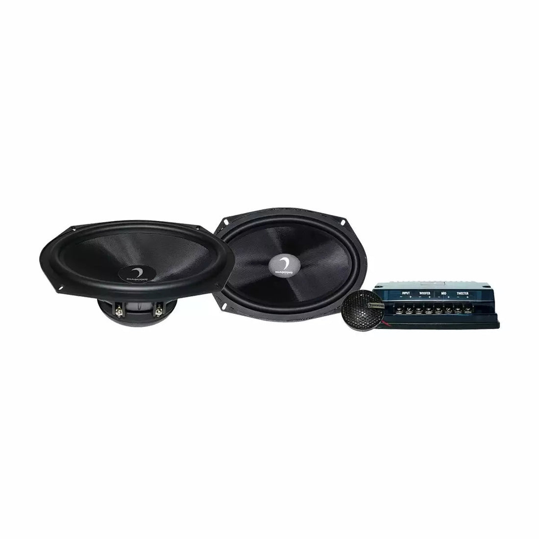 Diamond Audio DES69C 6x9 - Inch 2 - Way Component System with 25mm Aluminum Tweeters|Audio Intensity|Audio Intensity