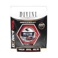 Divini DCAK4-ANL 4 gauge amplifier kit package, 100% OFC copper