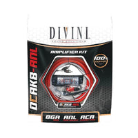 Divini DCAK8-ANL 8 gauge amplifier kit package, 100% OFC copper
