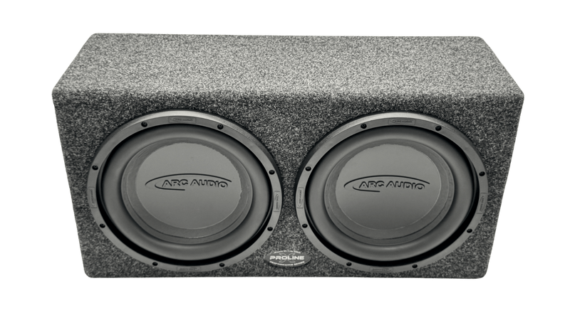 Dual Arc Audio X2 12 + Matching Proline X Enclosure | Bundle, Box 50% Off - Proline X Subwoofer Enclosures for car audio systems