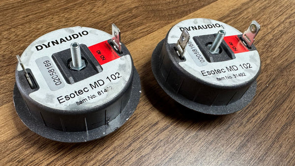 Dynaudio Esotec MD 102 Tweeters | Previous Display - alternate view