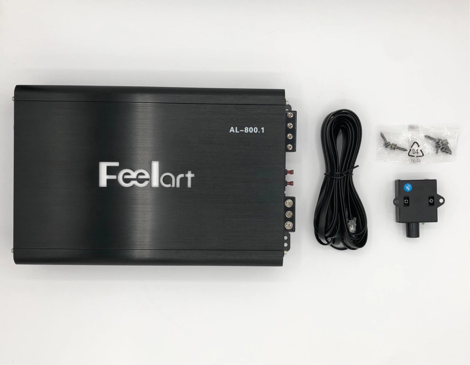 Feelart AL-800.1 Compact Class-D Monoblock Car Amplifier Feelart