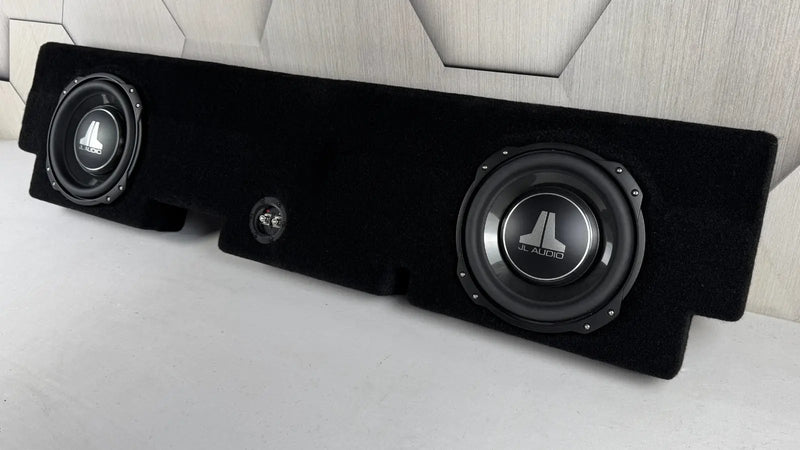 Ford F150 F250 Dual 10 Inch Subwoofer Box Loaded with JL Audio 10TW3