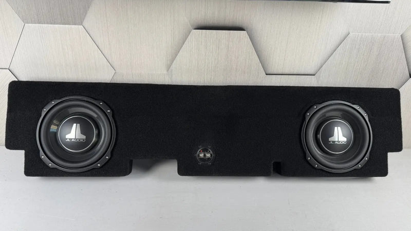 Ford F150 F250 Dual 10 Inch Subwoofer Box Loaded with JL Audio 10TW3