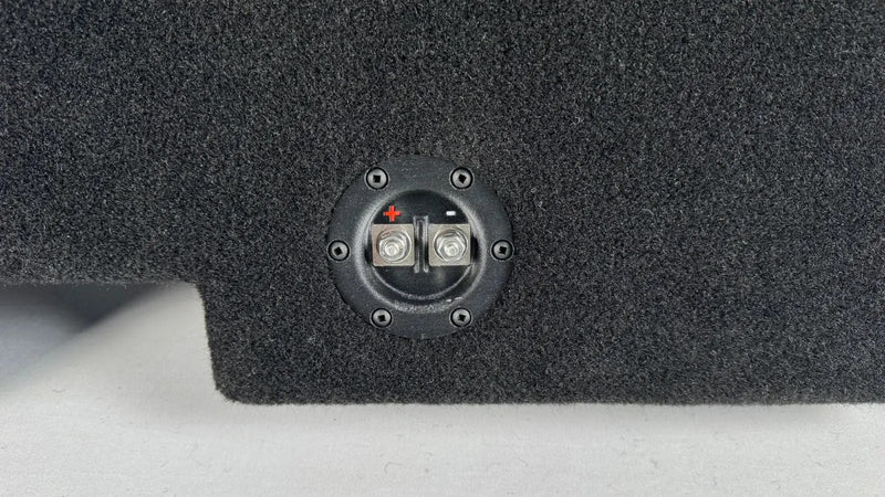 Ford F - 150/F - 250 Dual 10" Subwoofer Enclosure – Loaded with Kicker CompRT 10s|Proline X|Audio Intensity