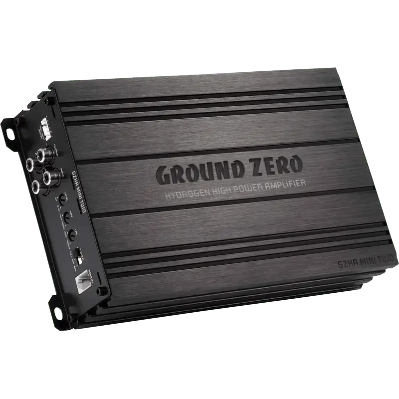 Ground Zero GZHA MINI TWO 2 - channel class D compact amplifier|Ground Zero|Audio Intensity