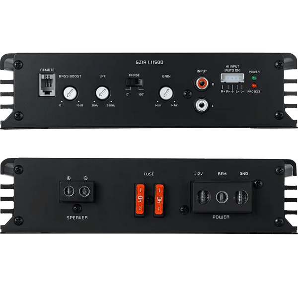 Ground Zero GZIA 1.1150D 1-Channel High Quality Class D Amplifier - alternate view