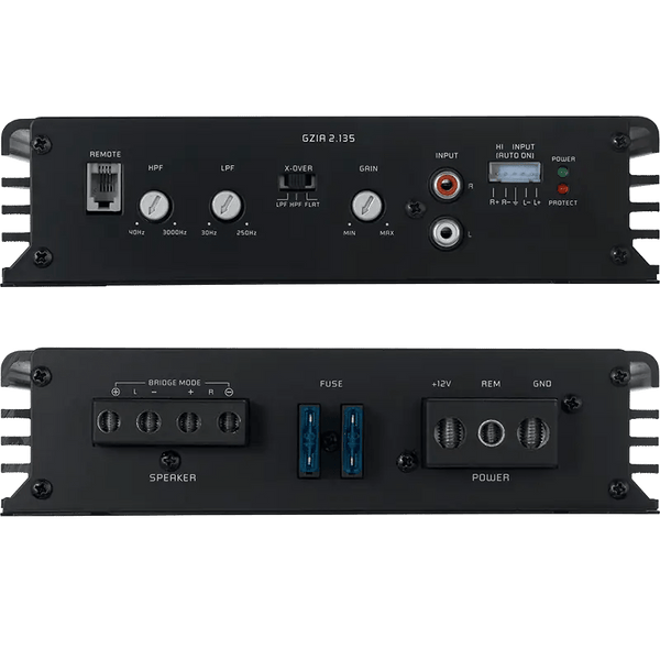 Ground Zero GZIA 2.135 2-Channel High Quality Class A/B Amplifier - alternate view