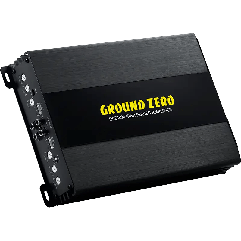 Ground Zero GZIA 4.120 4 - Channel High Quality Class A/B Amplifier|Ground Zero|Audio Intensity