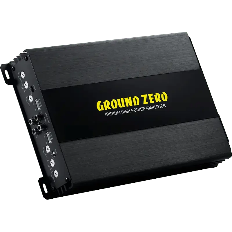 Ground Zero GZIA 4.120 4 - Channel High Quality Class A/B Amplifier|Ground Zero|Audio Intensity