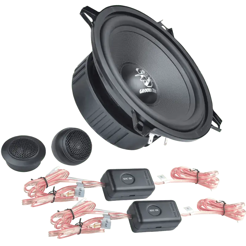 Ground Zero GZIC 13X | Compact 5.25-Inch 2-Way Component Set Ground Zero GZIC 13X | Compact 5.25-Inch 2-Way Component Set
