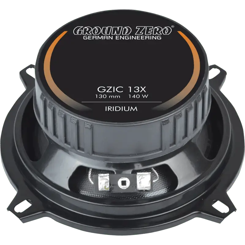 Ground Zero GZIC 13X | Compact 5.25-Inch 2-Way Component Set