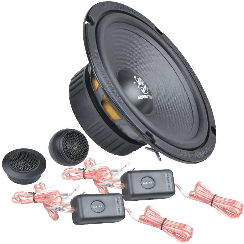 Ground Zero GZIC 16X 6.5″ 2 - way component speaker system|Ground Zero|Audio Intensity