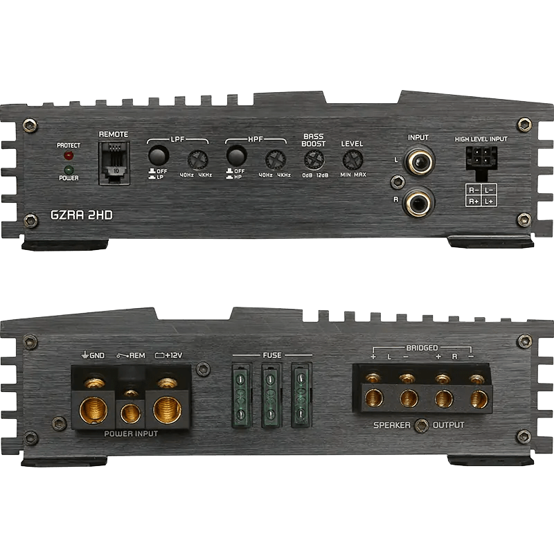 Ground Zero GZRA 2HD 2 - Channel High - Performance Class D amplifier|Ground Zero|Audio Intensity