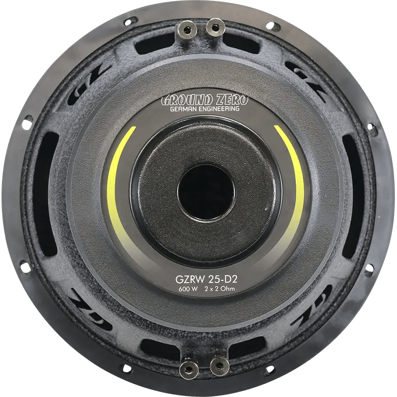 Ground Zero GZRW 25 - D2 10″ high quality subwoofer|Ground Zero|Audio Intensity