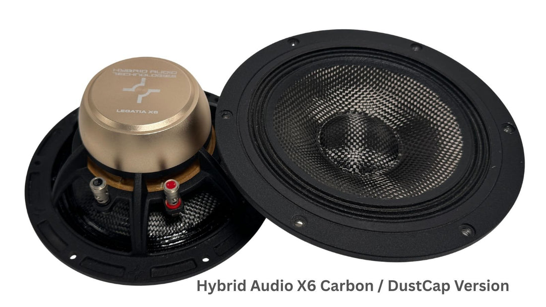 Hybrid Audio Legatia X6 7" Woofer / Midrange - Pair (Previous Display) - Hybrid Audio Technologies Midrange for car audio systems
