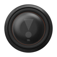 Front view of the JBL Club 102SL showing the aluminum cone and rubber surround