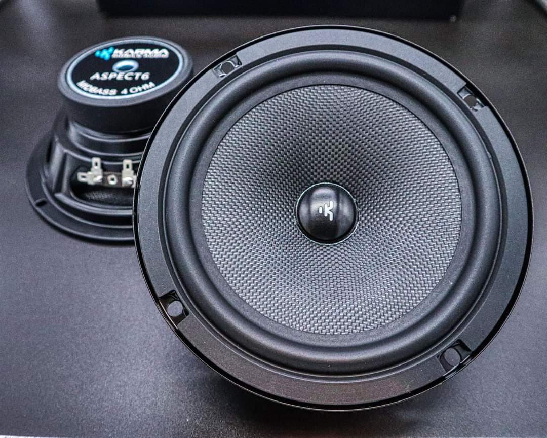 Karma Mobile Audio Aspect 6.1 | 6 Inch Component Speaker Set - Karma Component Set for car audio systems