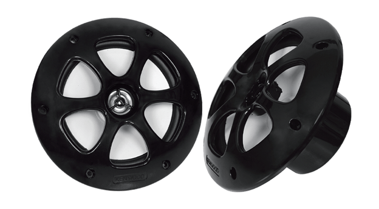 Kenwood KFC-1613MRB 6.5 inch 2-way Marine Speakers Kenwood