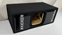 Kicker Solo X 8" Subwoofer Box - Professional Series Enclosure - Proline X Subwoofer Enclosures for car audio systems