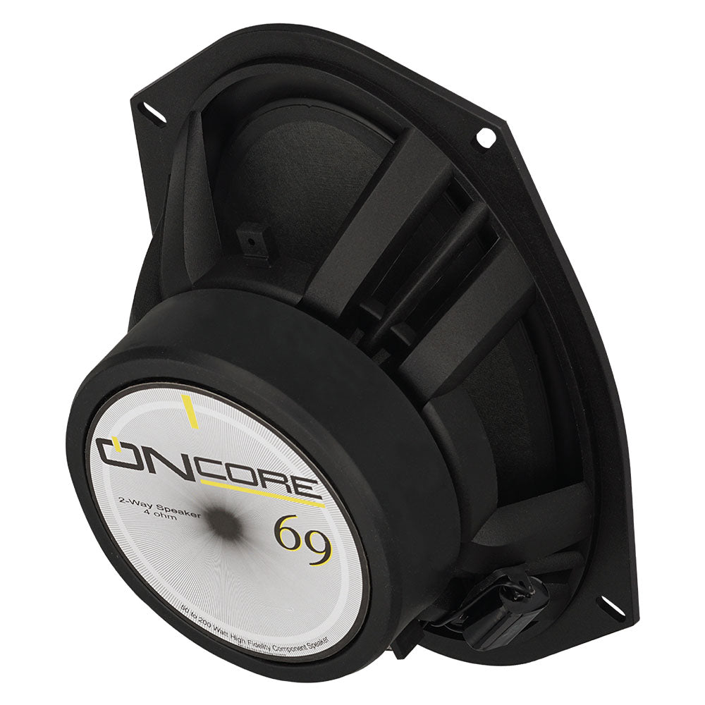 Oncore ON69 6″ x 9″ 2 - Way Coaxial Car Audio Speakers | 125W RMS (Pair) - Oncore Coaxial System for car audio systems