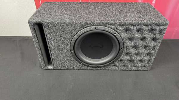 Performance Optimized Ported Enclosure - Loaded with Audiomobile Evo 2410 DVC - alternate view