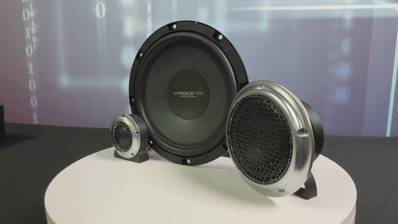 Crescendo REVOLUTION 3S3 3 way speaker system