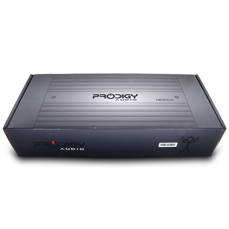 Prodigy Audio 1200 Watt 4 Channel Amplifier | NB300.4 - Prodigy Amplifier for car audio systems
