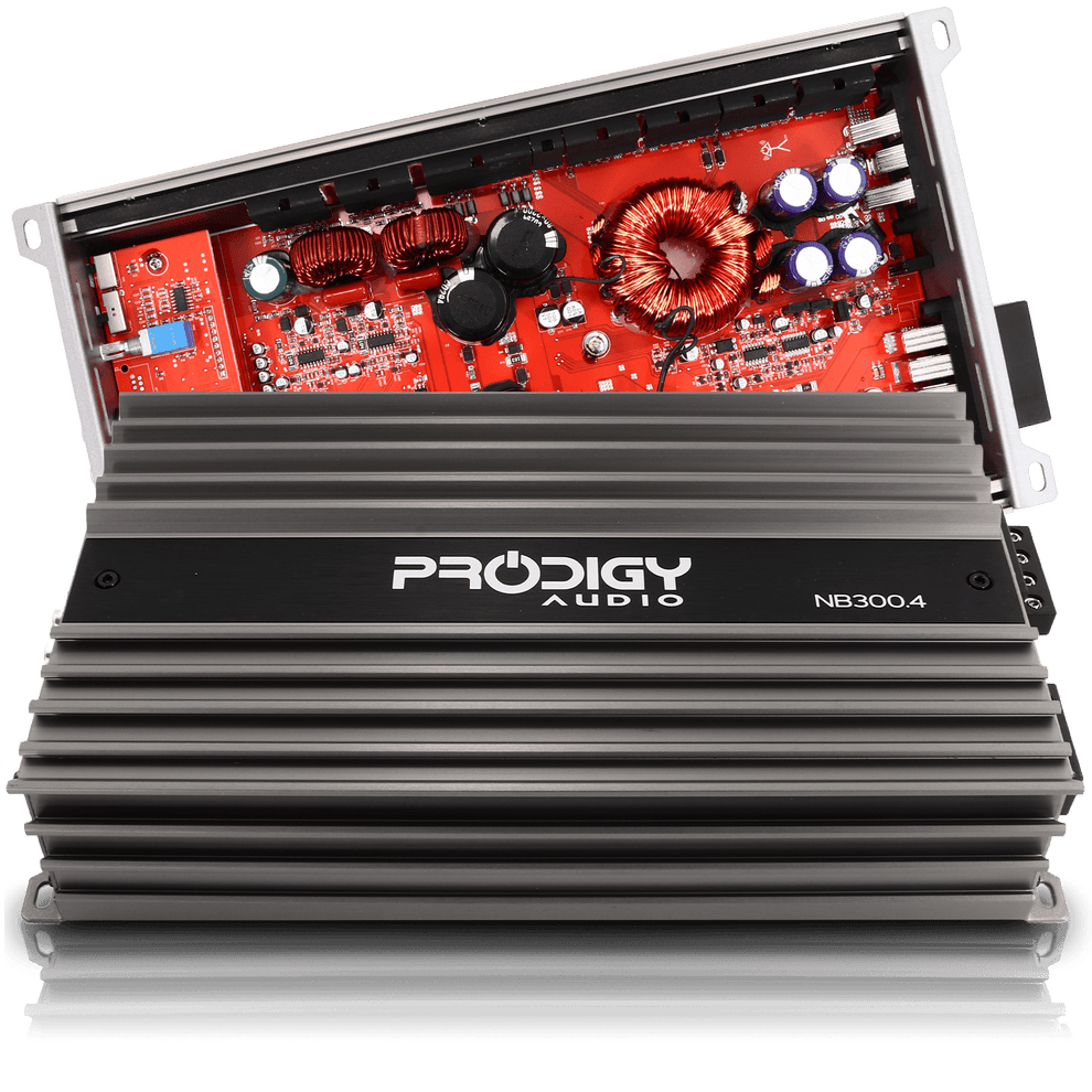 Prodigy Audio NB300.4 | 1200W 4-Channel Amp | Audio Intensity