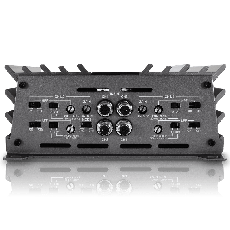 Prodigy Audio 1200 Watt 4 Channel Amplifier | NB300.4 - Prodigy Amplifier for car audio systems