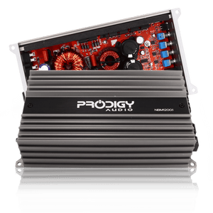 Prodigy Audio 1200 Watt Mono Block Amplifier NBM1200.1 - Prodigy Amplifier for car audio systems