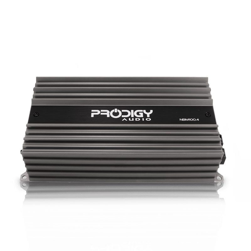 Prodigy Audio 600 Watt 4 Channel Amplifier | NBM100.4 - Prodigy Amplifier for car audio systems