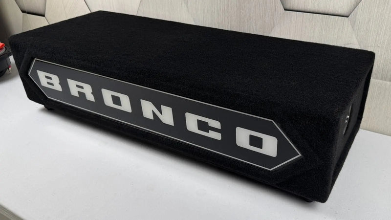 Proline - X Bronco Edition | Dual 12” Down Firing Sealed Subwoofer Box|Proline X|Audio Intensity