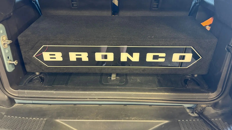 Proline - X Bronco Edition | Dual 12” Down Firing Sealed Subwoofer Box|Proline X|Audio Intensity