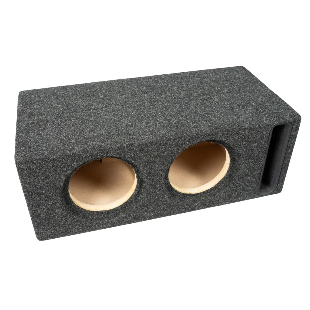 dual 6.5 subwoofer box - top