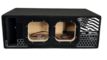 Proline X Enclosure | X Series | Fits Kicker Solo X 8" Subwoofer | Dual - Proline X Subwoofer Enclosures for car audio systems