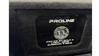 Proline X Enclosure | X Series | Fits Kicker Solo X 8" Subwoofer | Dual - Proline X Subwoofer Enclosures for car audio systems