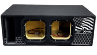 Proline X Enclosure | X Series | Fits Kicker Solo X 8" Subwoofer | Dual - Proline X Subwoofer Enclosures for car audio systems