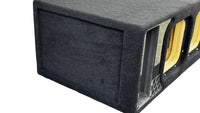 Proline X Enclosure | X Series | Fits Kicker Solo X 8" Subwoofer | Dual - Proline X Subwoofer Enclosures for car audio systems